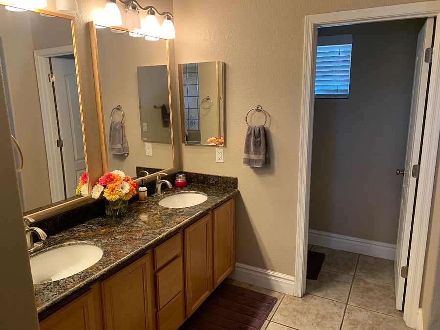 Master bathroom