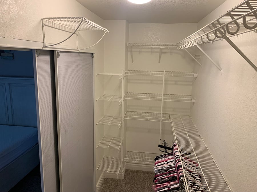 Master closet