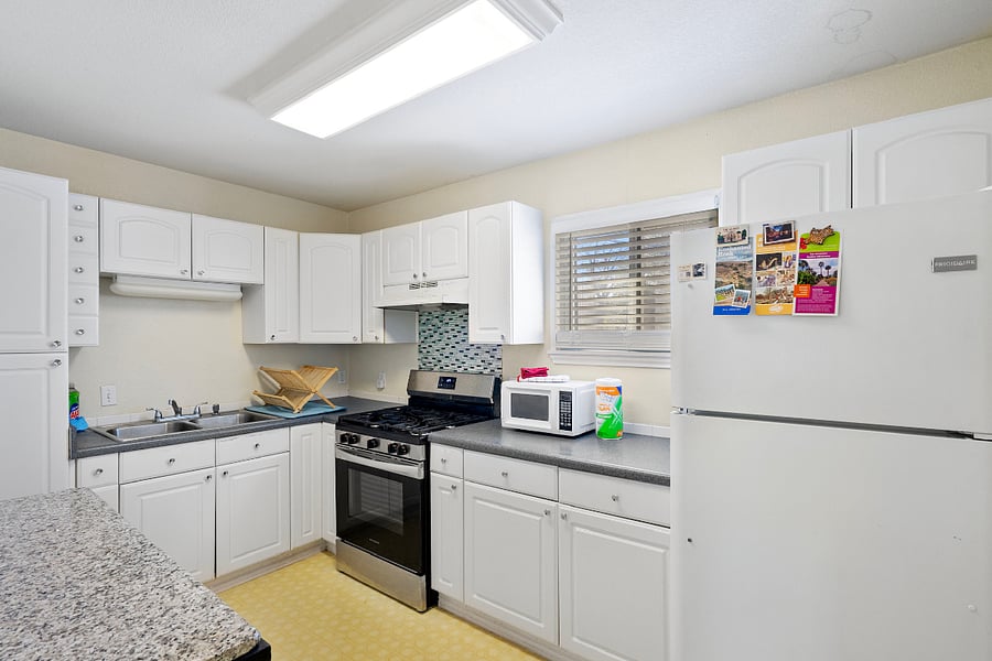 Upstairs unit kitchen