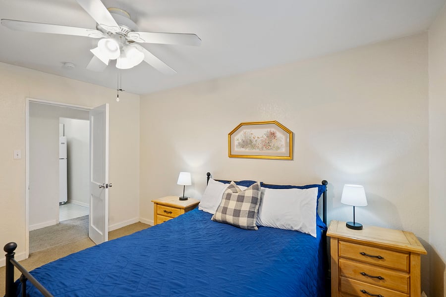 Upstairs Queen size bed