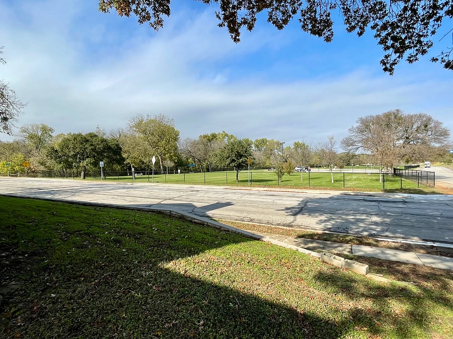 View of dog park