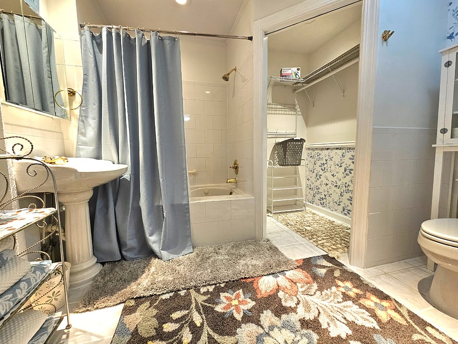 Master bathroom