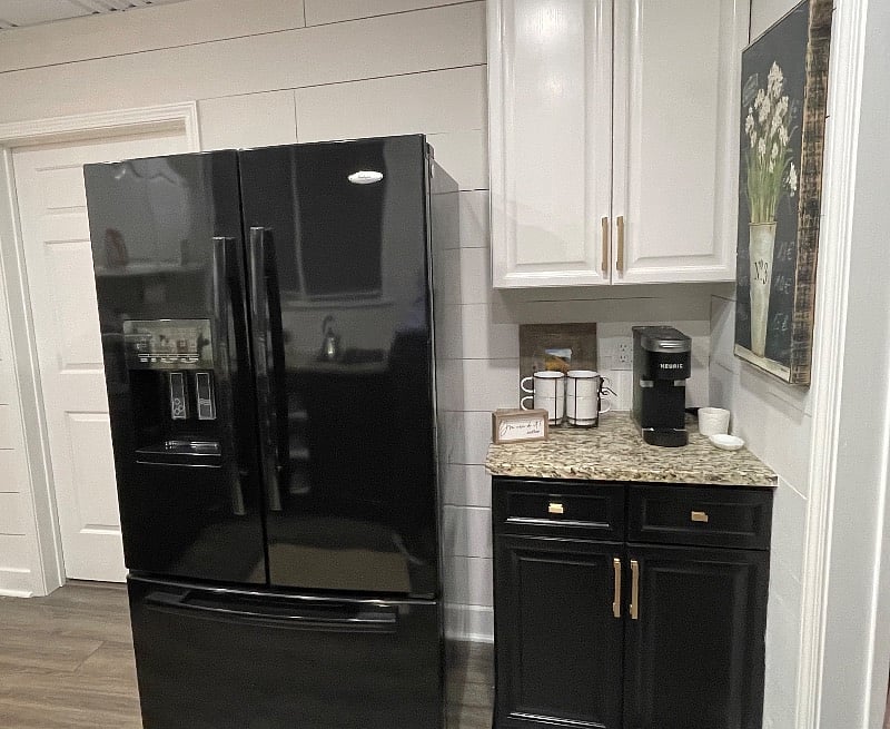Large, full-size fridge