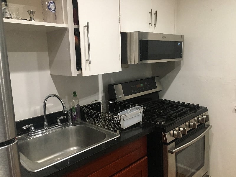 Kitchen with mod cons