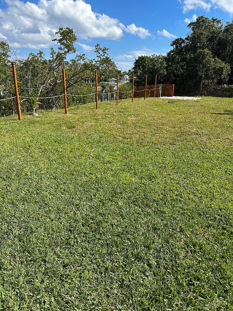 Large patch of grass good for children or pets (area is not fenced or survailanced)