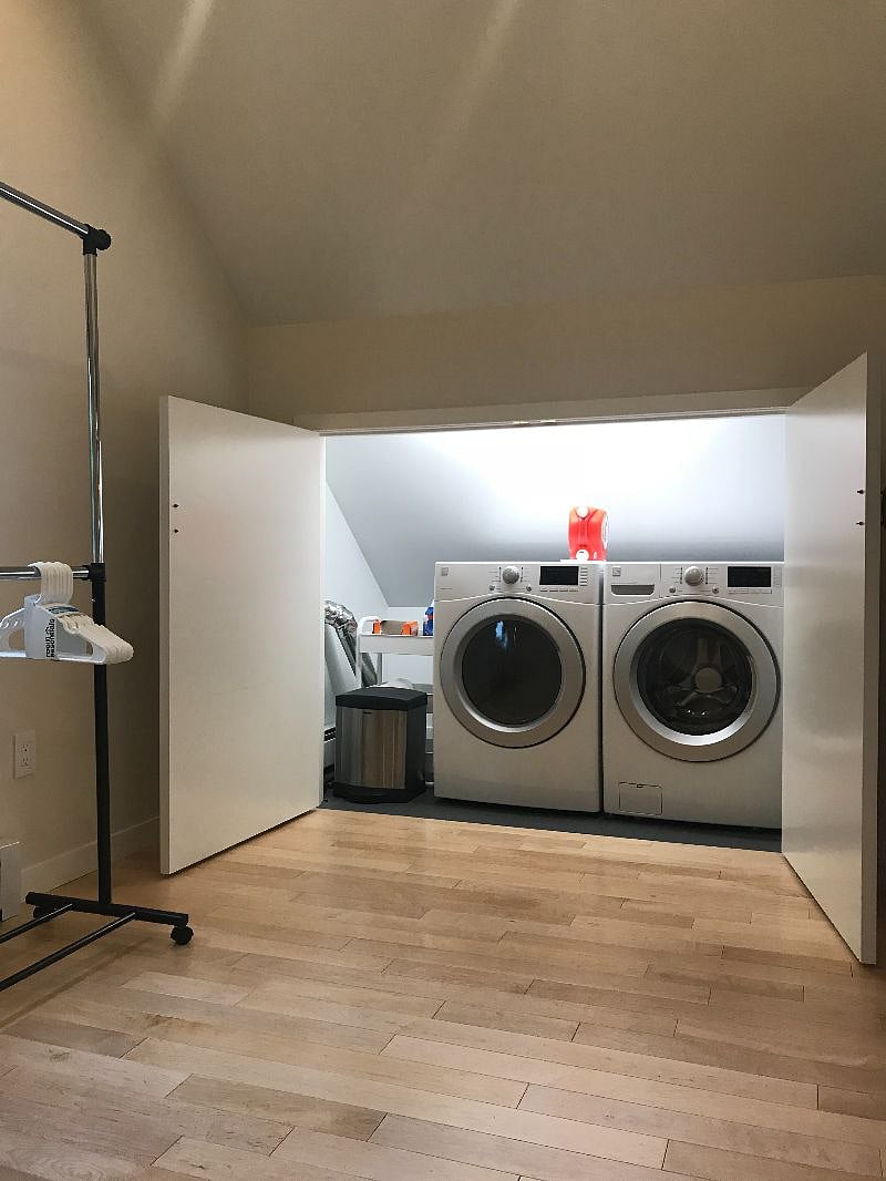 Laundry Closet - Full size washer and dryer in unit