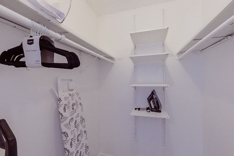 Master closet