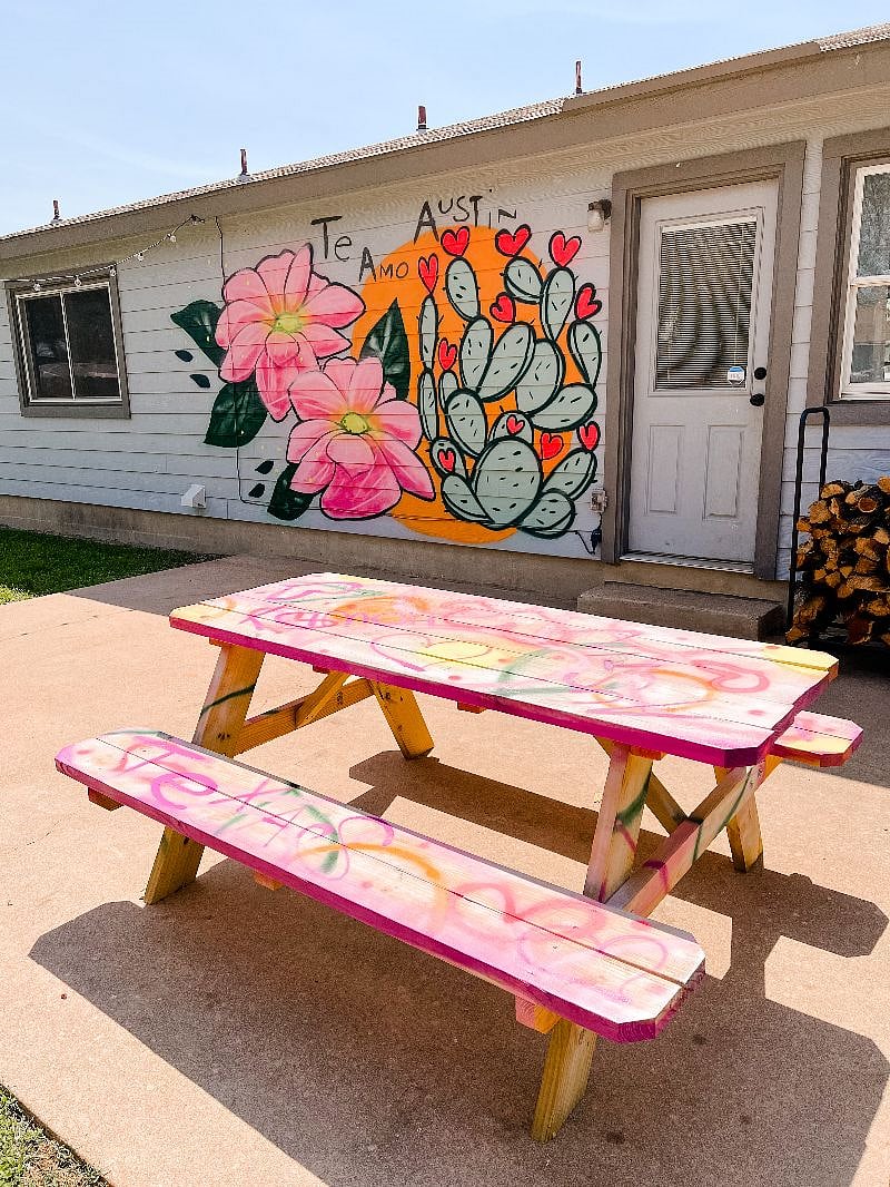 Take in a mural during your stay from one of Austin's local artists for your Instagram!