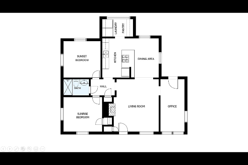 Evergreen Cottage Floorplan