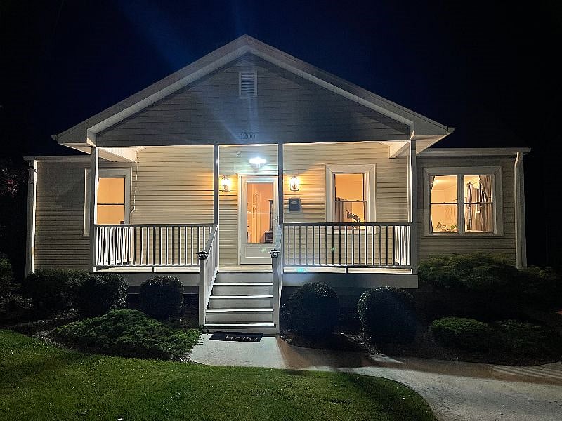 Entry | Motion sensor lights for added nighttime security