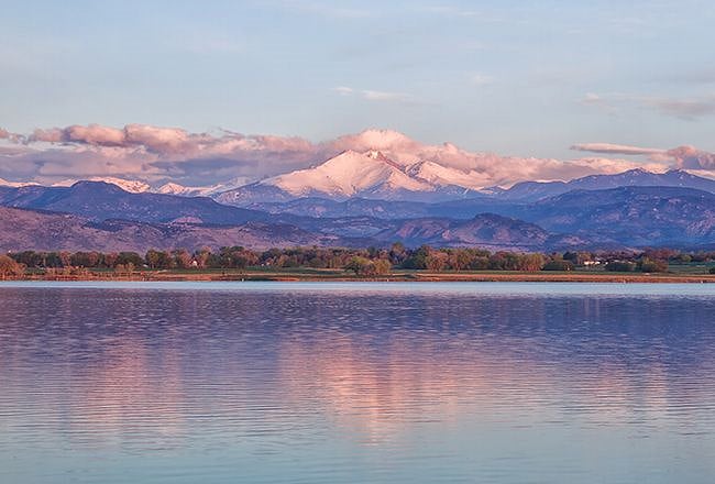 Longs Peak from Macintosh Lake