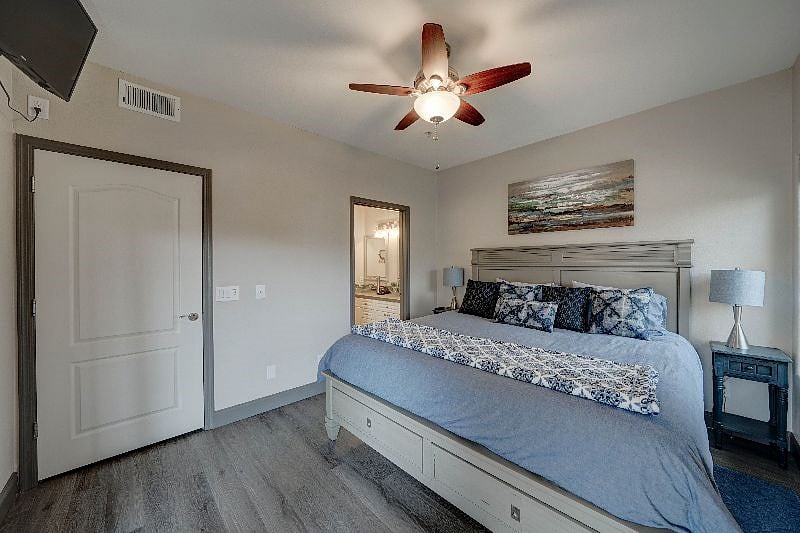 Master Bedroom with Bathroom Attached.