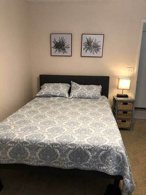 2nd bedroom double bed