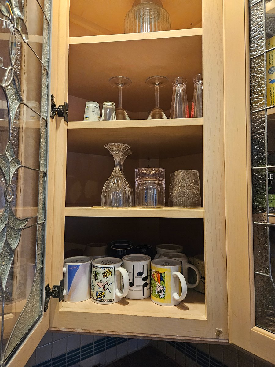 Plenty of glassware