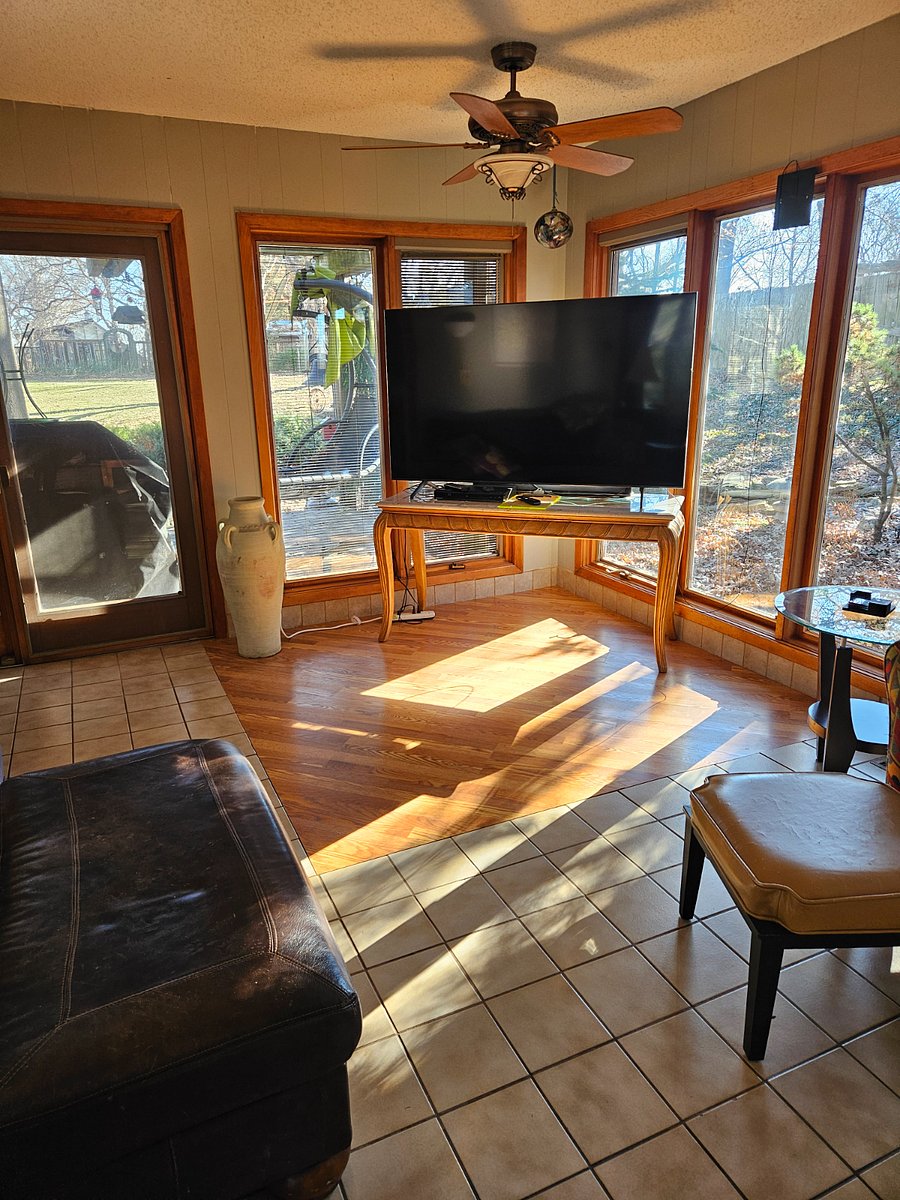TV in living room