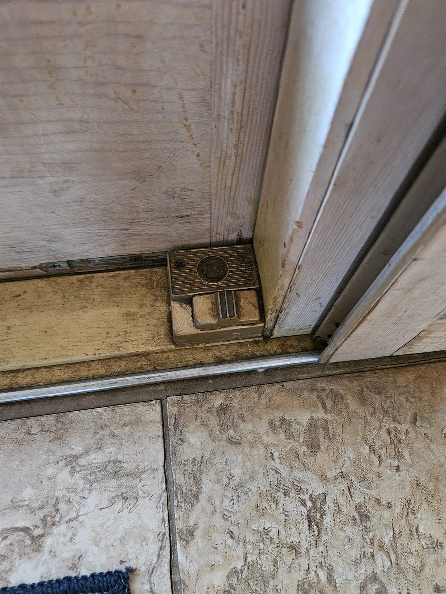 Foot lock for patio door