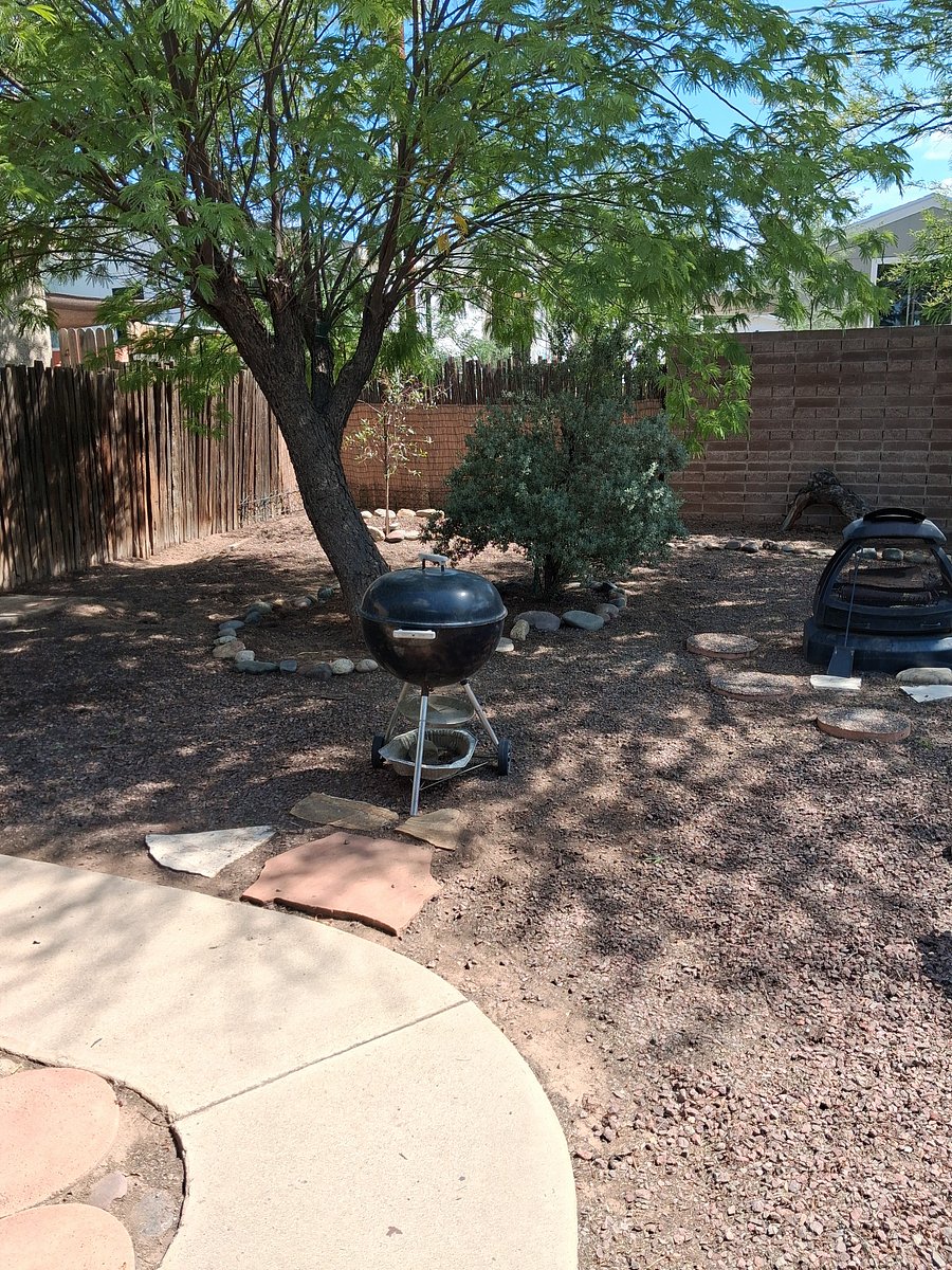 Beautiful backyard place to relax and barbeque