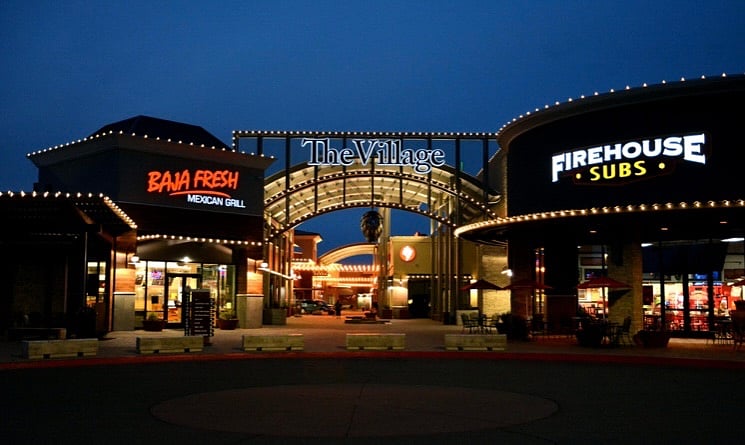 Take a stroll over to the The Village shopping area to see a movie , do some shopping or have a drink and a bite to eat.