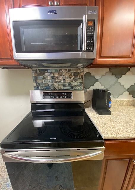 New Frigidaire induction oven with built-in air fryer