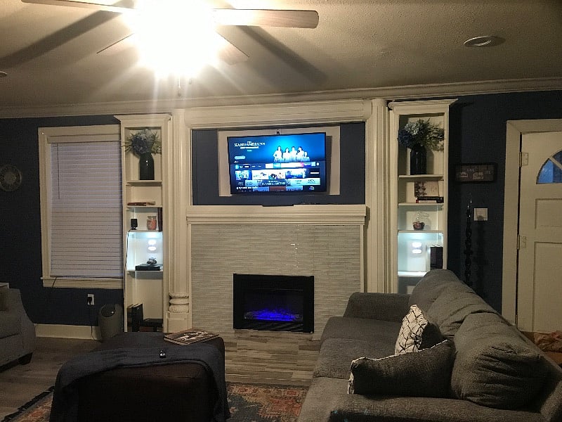 Lay up and binge watch your favorite flicks or enjoy some music in the cool of the evening.