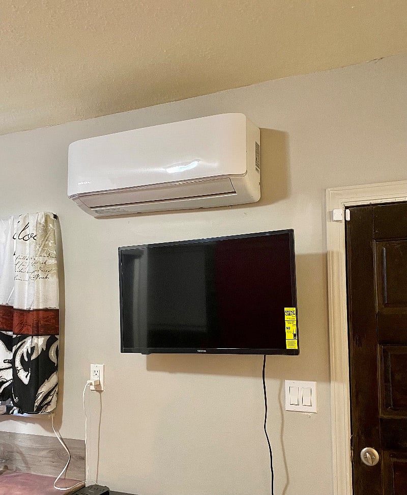 Personalized control of your heating and cooling with our mini split system.
Make your space as cool as a cucumber! 