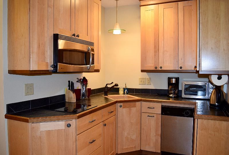 Comfortable, well-equipped kitchen