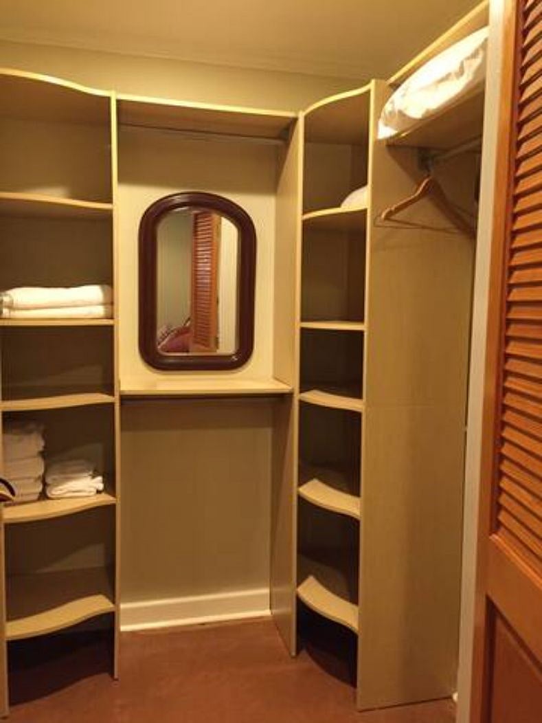 Large walk-in closet