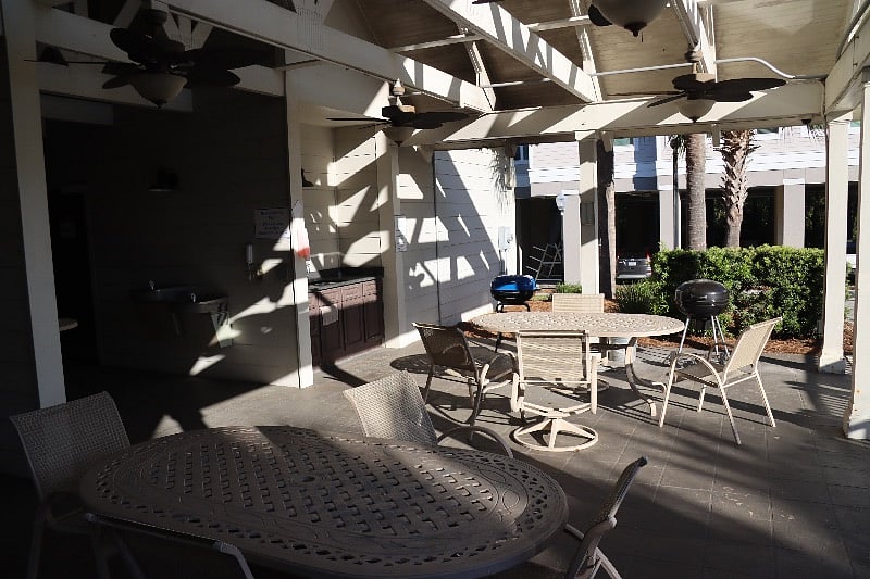 Pool Patio and Grill Area