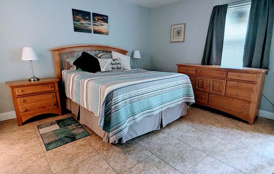 This bed is so comfortable with a 3 inch topper!