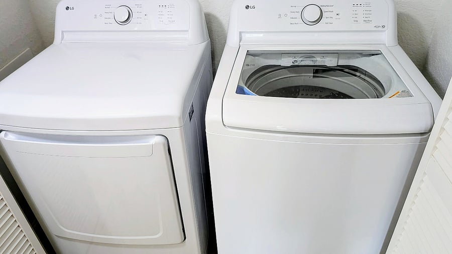 Brand new washer and dryer added Feb. 2026