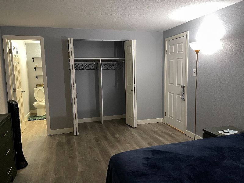 Very spacious and large closets