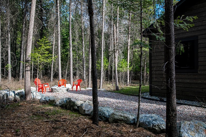 View of back area