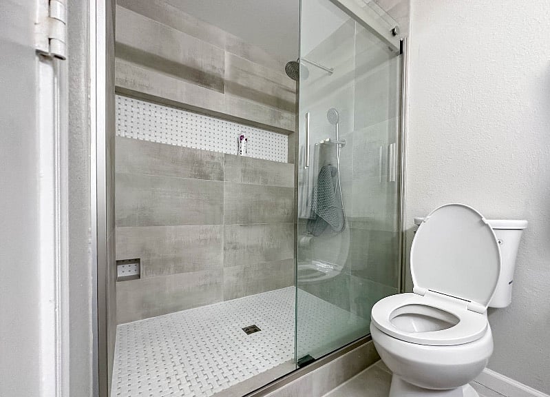 Spacious Walk-In Shower
