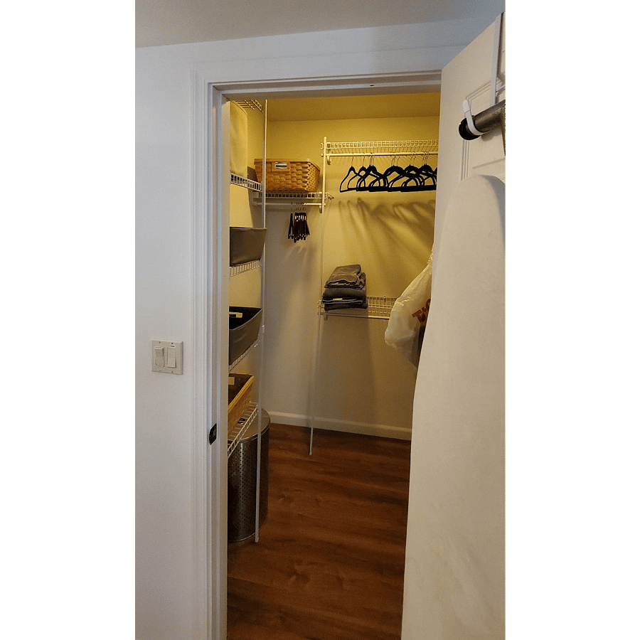 large walk in closet
