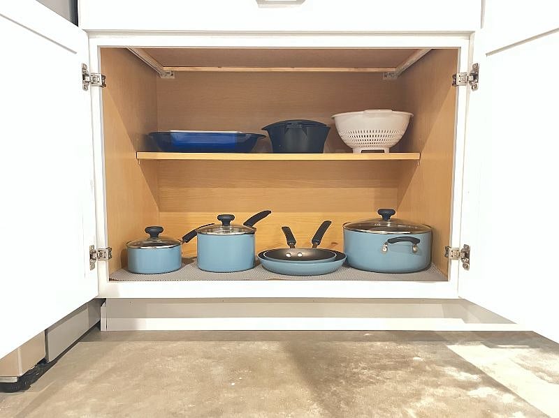fully stocked kitchen