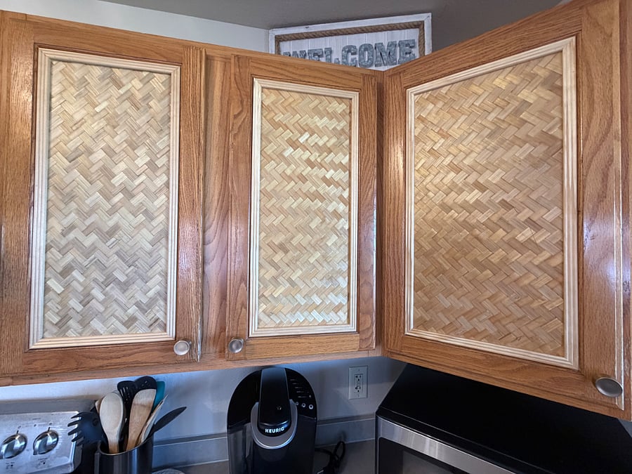 Brand new kitchen renovation.  New sink, countertops and custom cabinets!  Island Vibes!