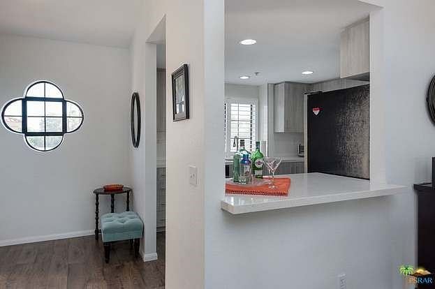 front and back views from the kitchen.