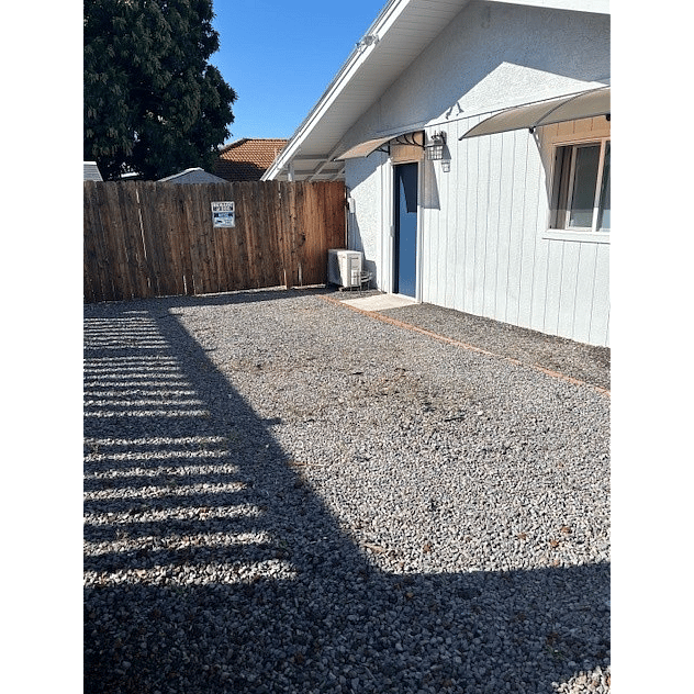 parking directly outside of the unit
