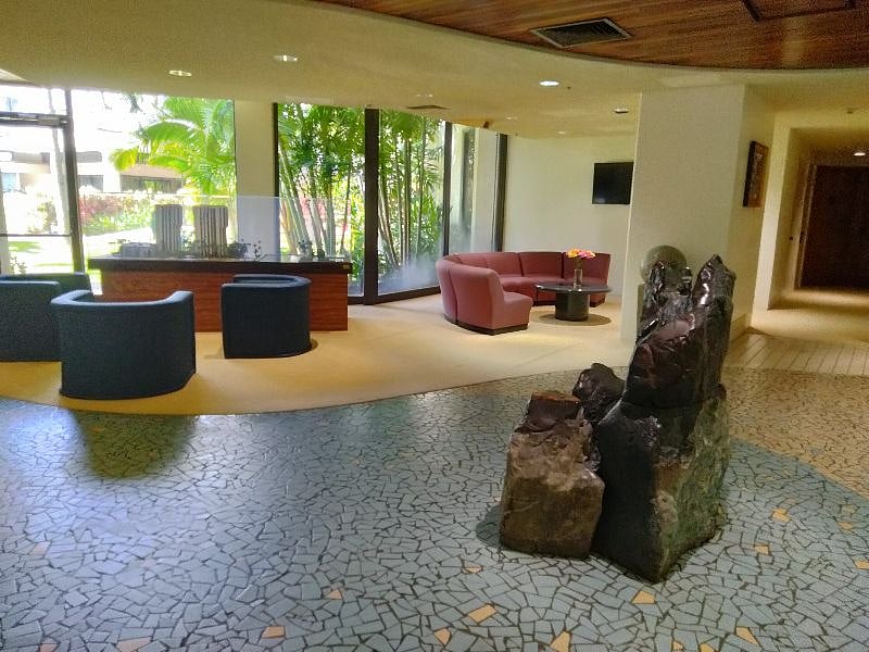 King Tower common area across from huge clean laundry room.