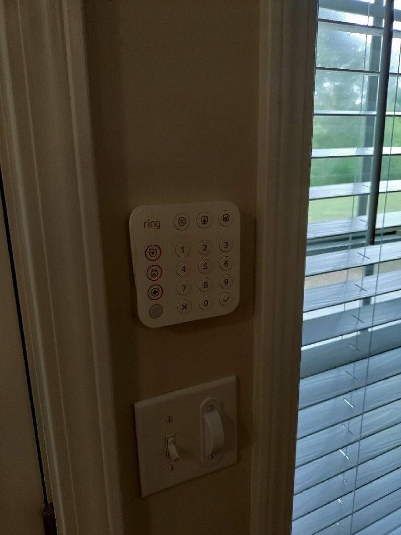 Monitored Ring Security Alarm.