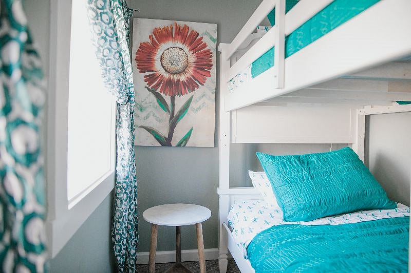 Bunk beds are not currently installed
