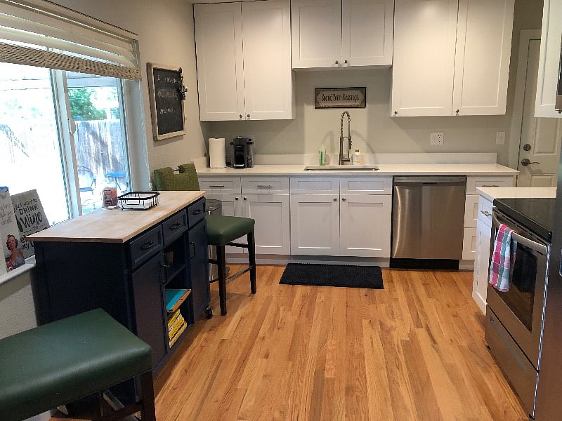 Upstairs kitchen ( shared space)