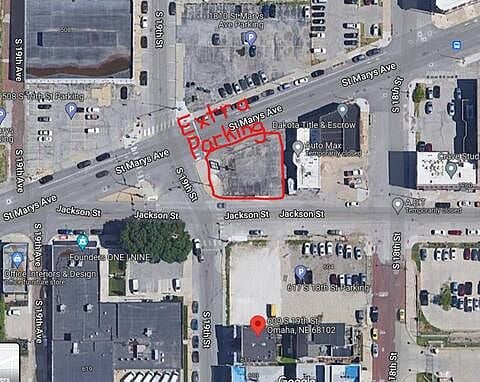 Map of free overflow parking that can be used anytime