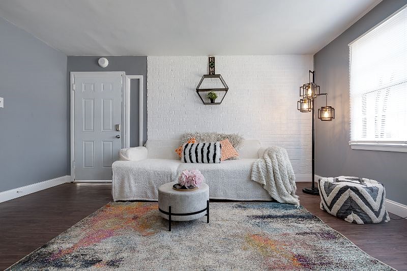 Bright and cozy living room for your relaxation 