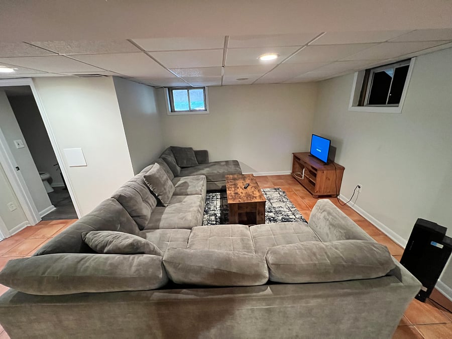 Living room - tv area