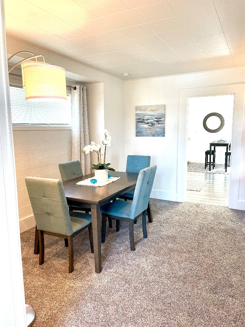Dining Area in Living Room