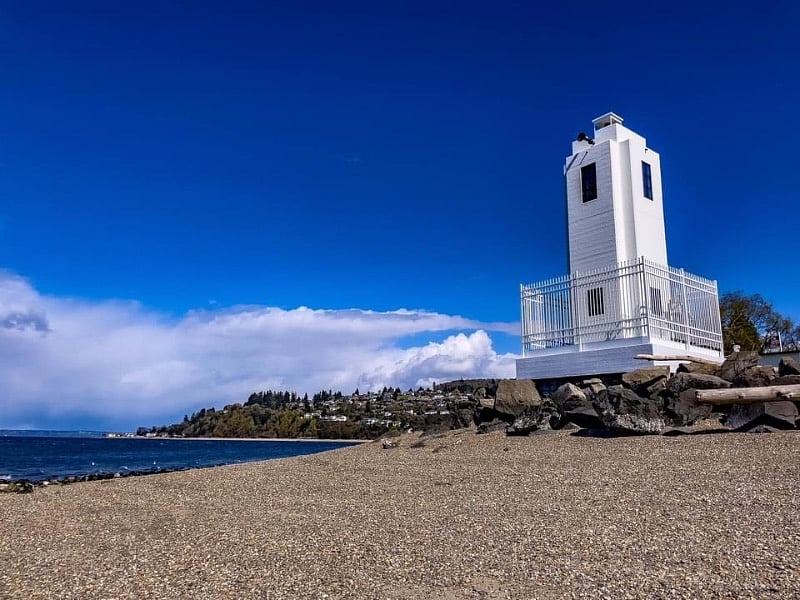 The Beautiful Lighthouse Park is Just Steps Around The Corner