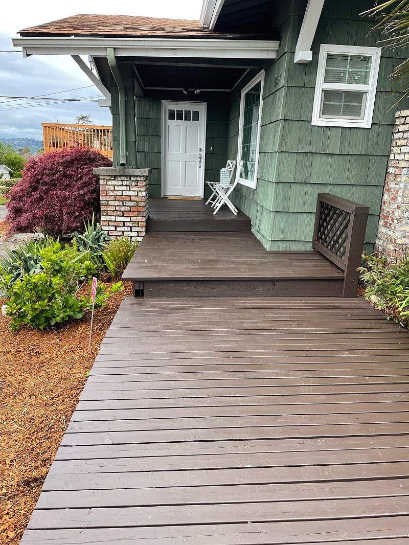 Covered porch