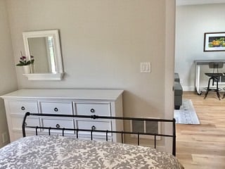 large chest of drawers.