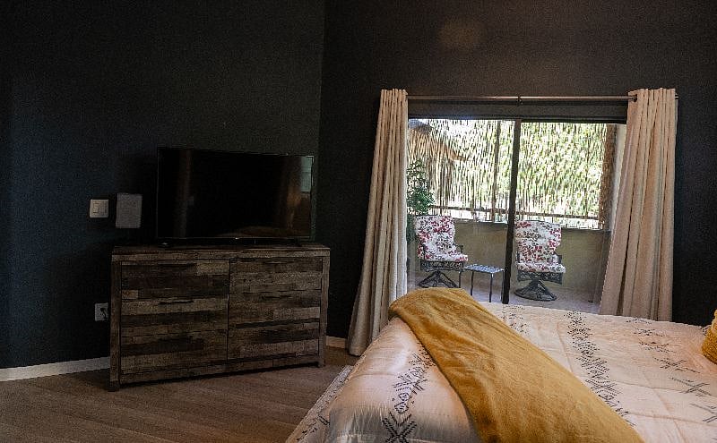 50 inch Smart TV in Bedroom